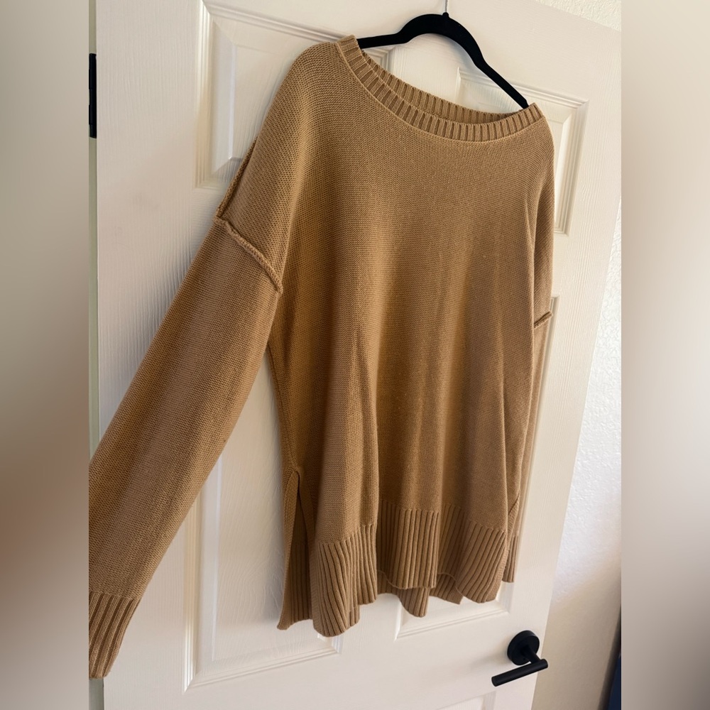 Khaki Pullover Sweater